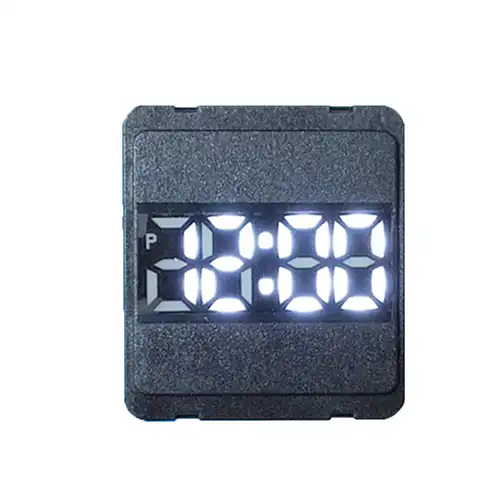 Movimiento de reloj electrónico con teclado LED azul